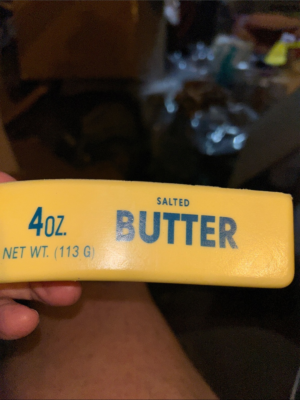 Salted Butter Stick stress relief - Yellow